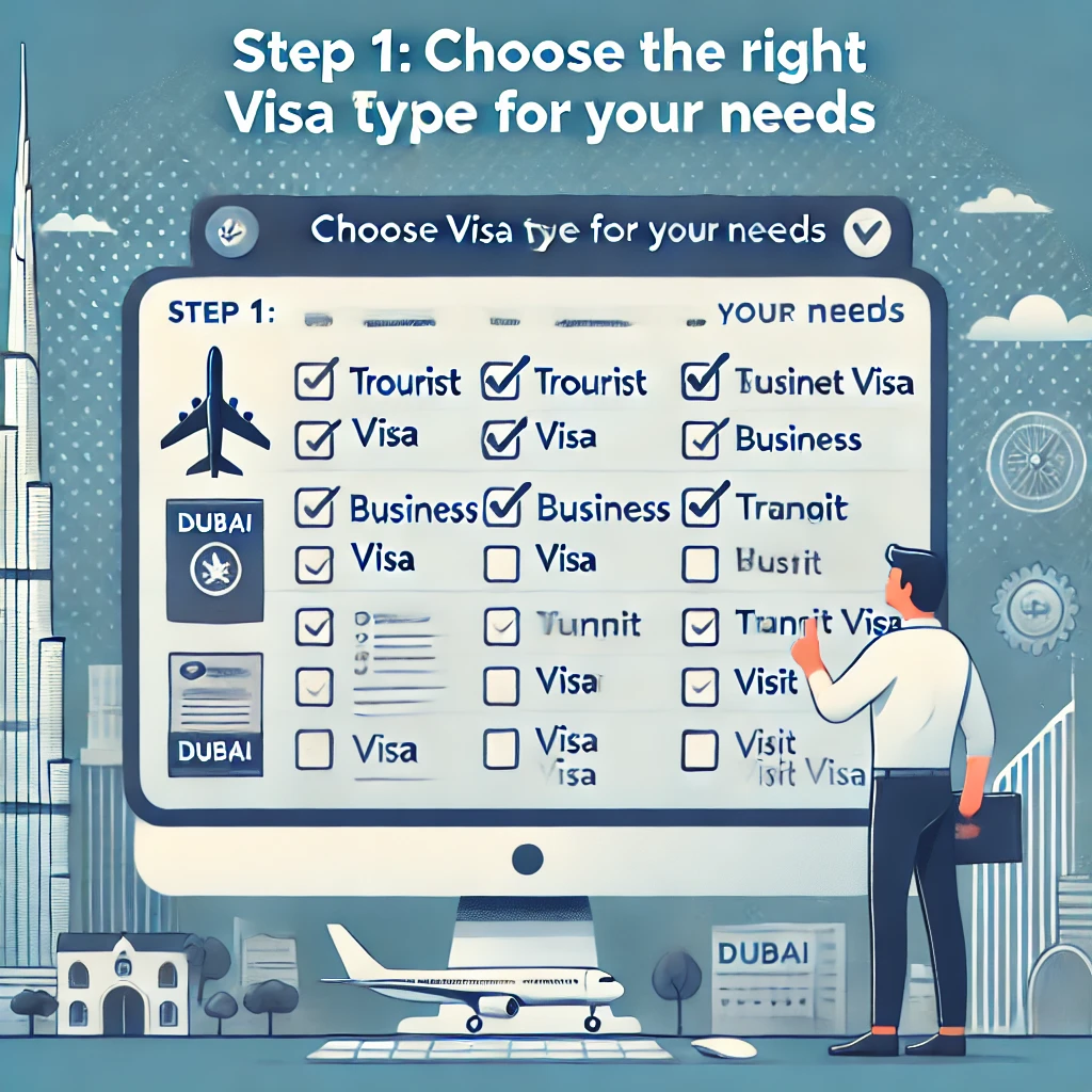 Step 1 Choose the Right Visa Type for Your Needs