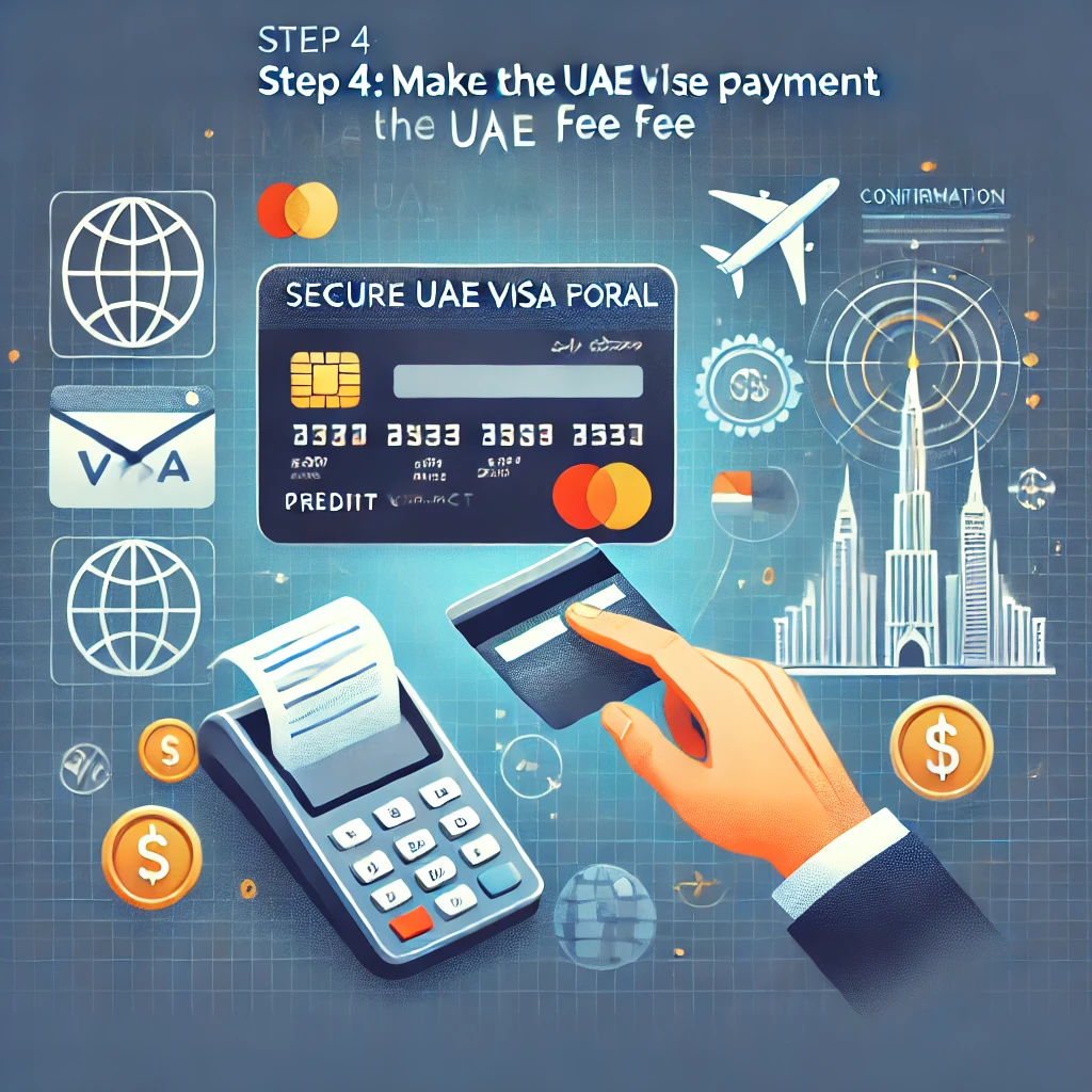 Step 4 Make the UAE Visa Fee Payment