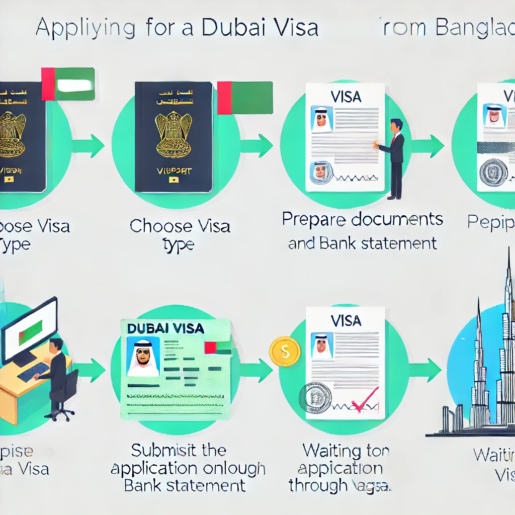 Step-by-Step Guide to Apply for Dubai Visa from Bangladesh